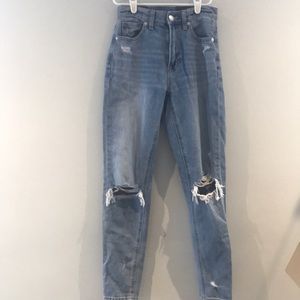 light wash jeans